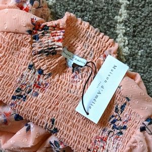 NWT Maison d' Amelie blouse sz: XS